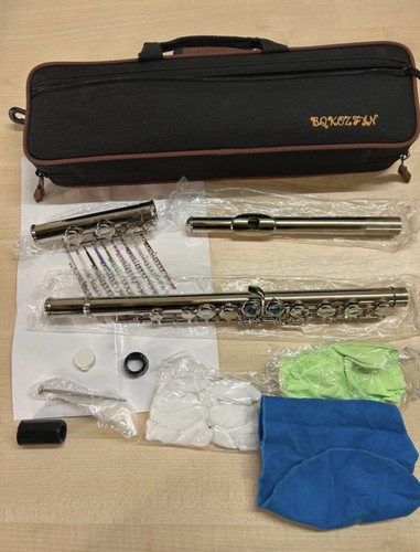 Bokzfin concert flute key - key, c