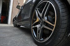 18" STAGGERED Black C63 AMG