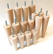 4x Wooden Sofa Legs
