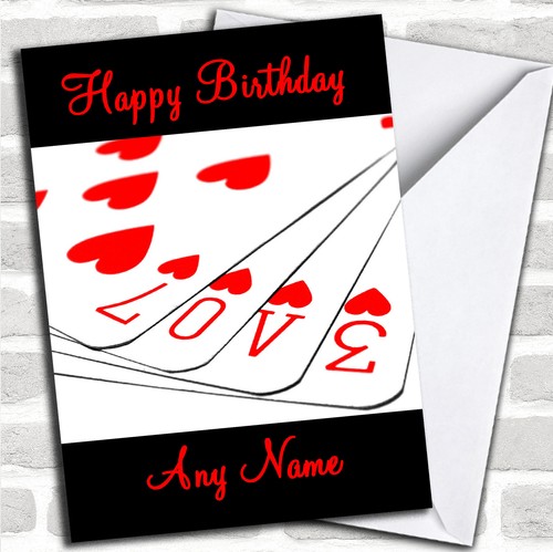 Love playing cards - cards, romantic
