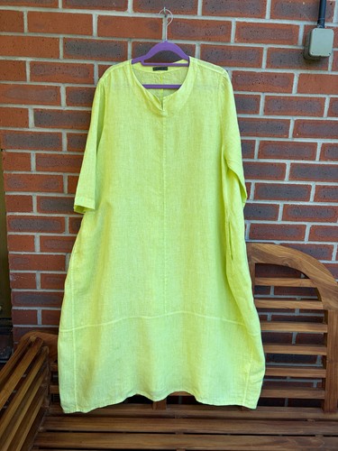 Oska linen dress size - size, 42""