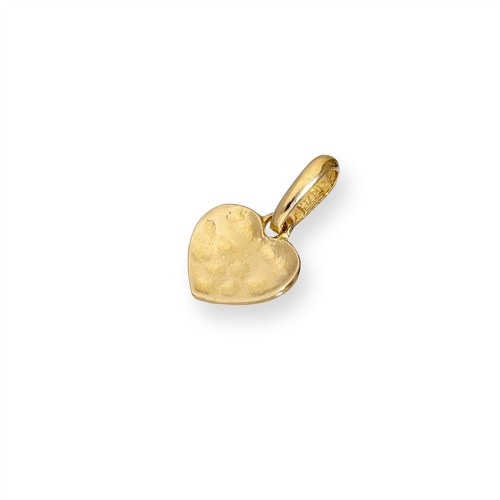 Real 375 9ct - , hammered