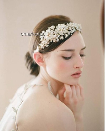 Bridal faux pearls - bridal, made