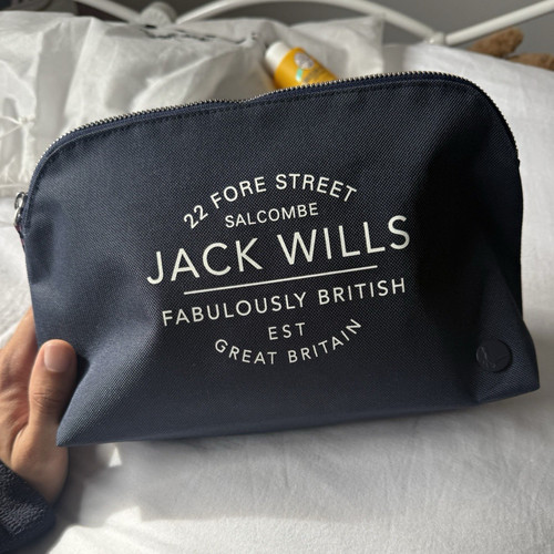 Jack wills navy polyester - wills,
