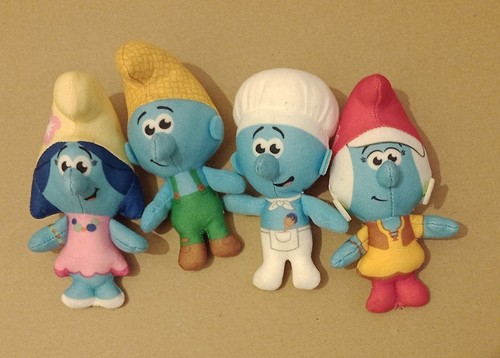 Smurfs soft toys - soft,