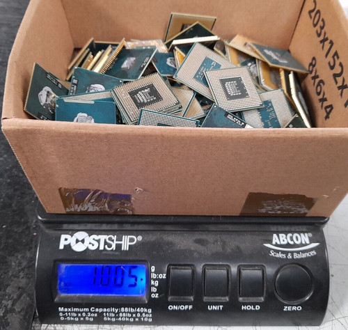 1kg scrap pinned laptop - pinned, cpus