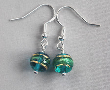 MURANO GLASS TURQUOISE 24CT