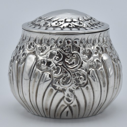 Victorian solid silver snuff - victorian,