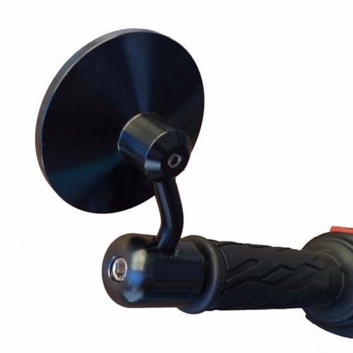Motorcycle bar end - end, black