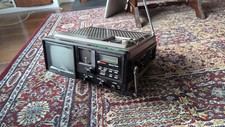 Bush Vintage 1979 Portable CRT TV/Radio/Clock BN6520A