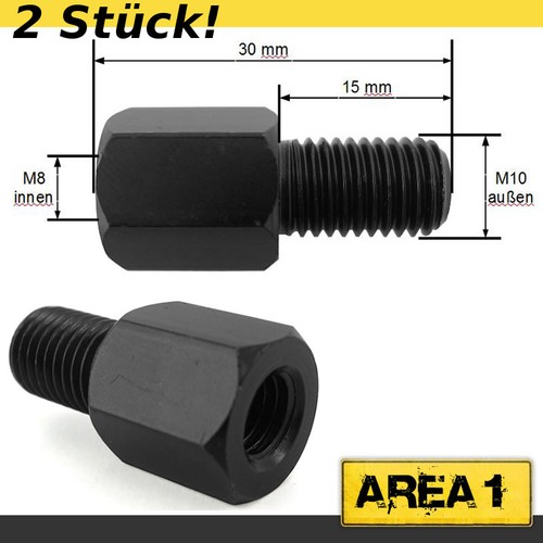 Motorcycle mirror adapter - motorcycle,