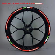 reflective motorcycle wheel