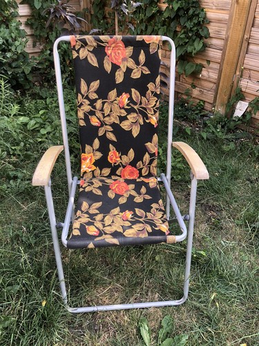 Vintage floral folding - vintage, deck