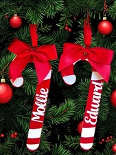 1 PERSONALISED CANDY CANE