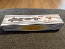 DINKY Reproduction Box 660 Thornycroft Mighty Antar Tank Transporter