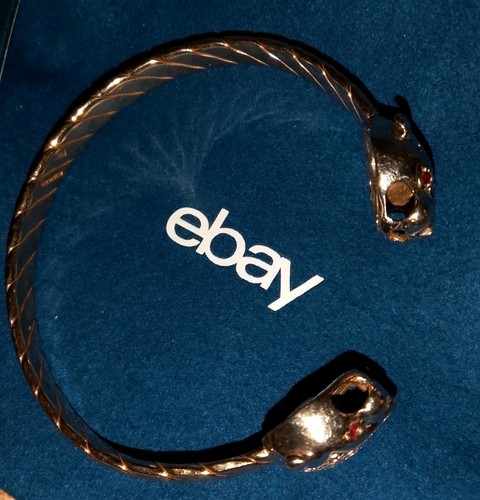 9ct yellow gold heavy - 9ct, leopard