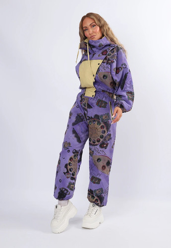 Vintage ski suit 10 s - suit,