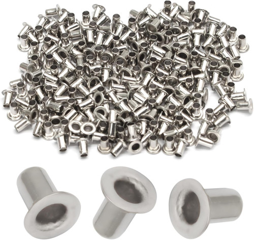 200 pcs 5mm silver - 1.5mm,