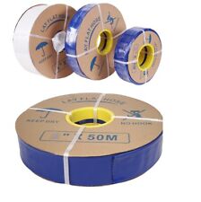 Blue PVC Layflat Hose Pipes Water Delivery Discharge Irrigation Lay Flat 4 BAR