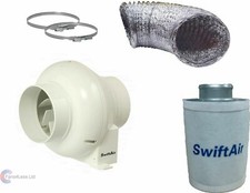 Complete Carbon Fan Kit UK