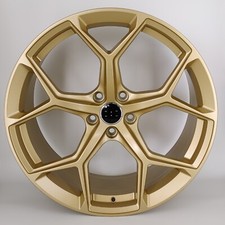 20"rs6 satin gold  alloy