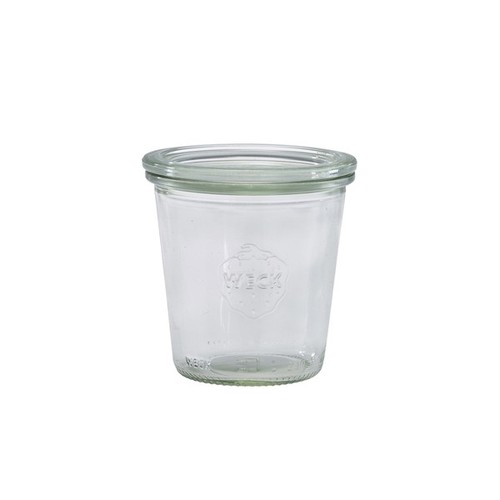 Genware glass jar clear - glass,