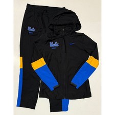 Nike Dri-Fit UCLA Bruins Rowing Track Suit Set Jacket Pants Women's Medium