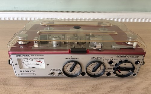 Nagra tape recorder - nagra, e