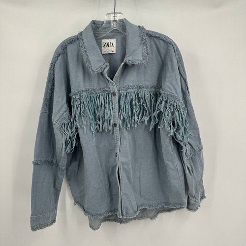 Zara women boho western denim - western,