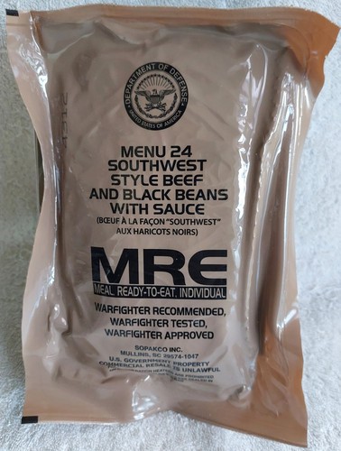 Ration pack menu 24 - ration,