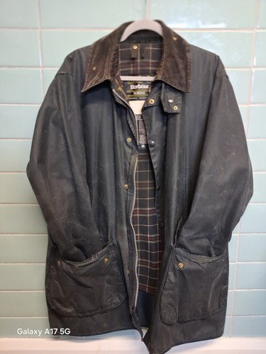 Barbour border men slate - border,