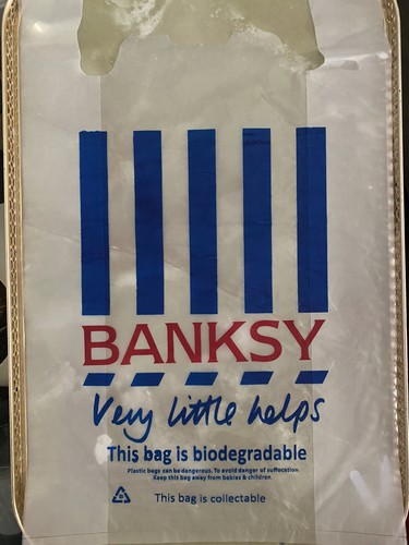 Original banksy very little - banksy,