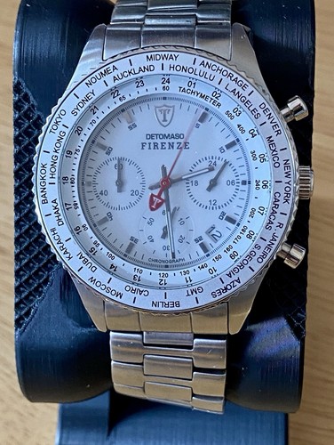 Detomaso firenze white dial - detomaso,