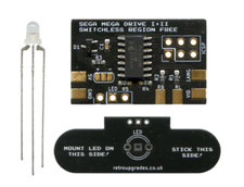 Sega Mega Drive/Genesis Model 1 Switchless Region Free & 50/60HZ Mod Kit