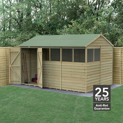 Forest 4life 12x8 shed reverse - 4life,