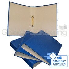 1 x QUALITY BLUE A4 SIZE RING BINDER RINGBINDER FILE *OFFER*