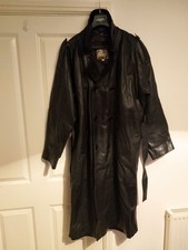 BLACK FULL LENGTH LEATHER