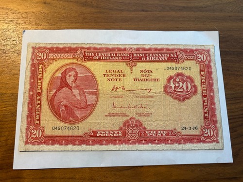 1976 pound ireland - 1976, 20