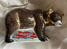 ROYAL CROWN DERBY GRIZZLY BEAR