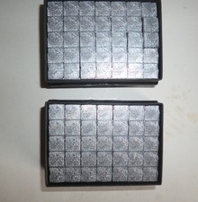 36 PT LETTERPRESS borders 2 BOXES 70 pieces NEW unused suit ADANA