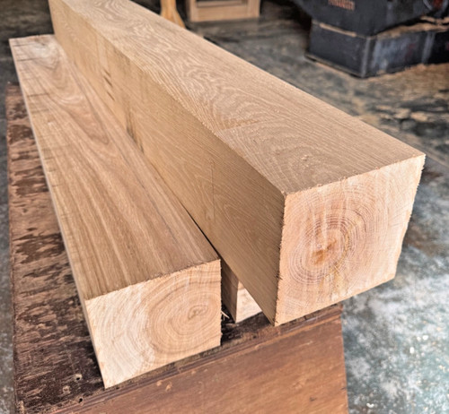 145x145mm green oak beams par - oak,
