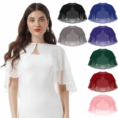 Womens chiffon shawl wraps - womens,