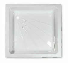 White Shower Tray For Caravan Or Camper Van