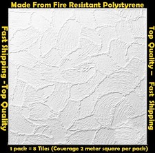 10M² Polystyrene Ceiling Tile