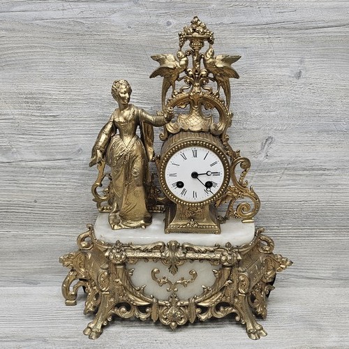 Broken antique gilt bronze - antique,