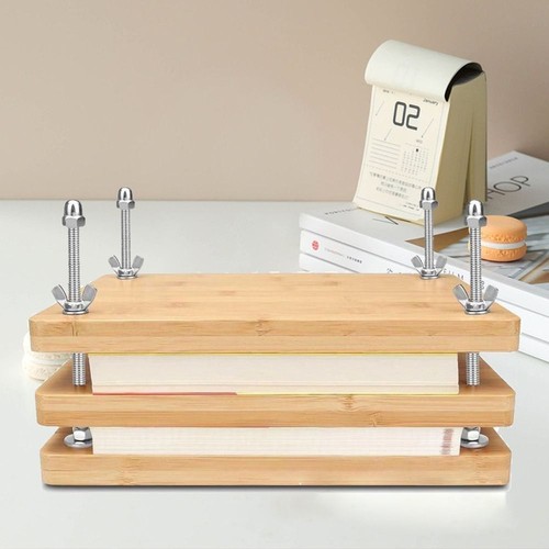 Book press wooden bamboo - book, press,wooden