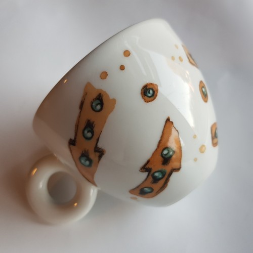 Lly art cappuccino - art, cup