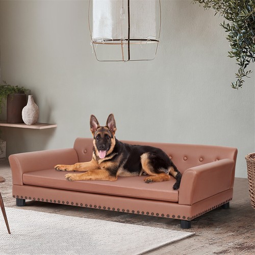 Leather pet sofa - pu,