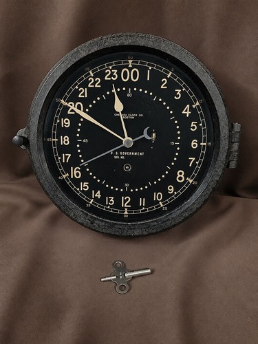 Antique chelsea clock u - antique, co.