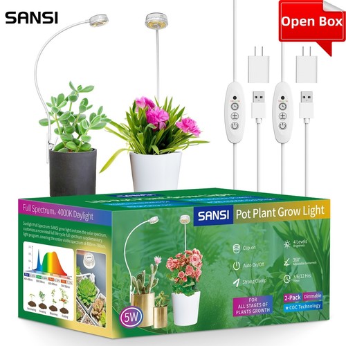 Sansi led clip grow - sansi,